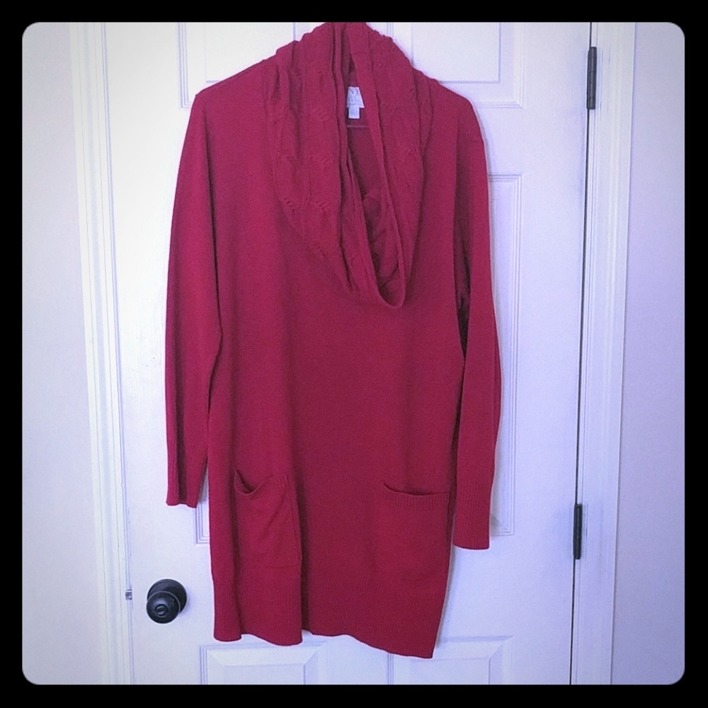Cowl neck sweater